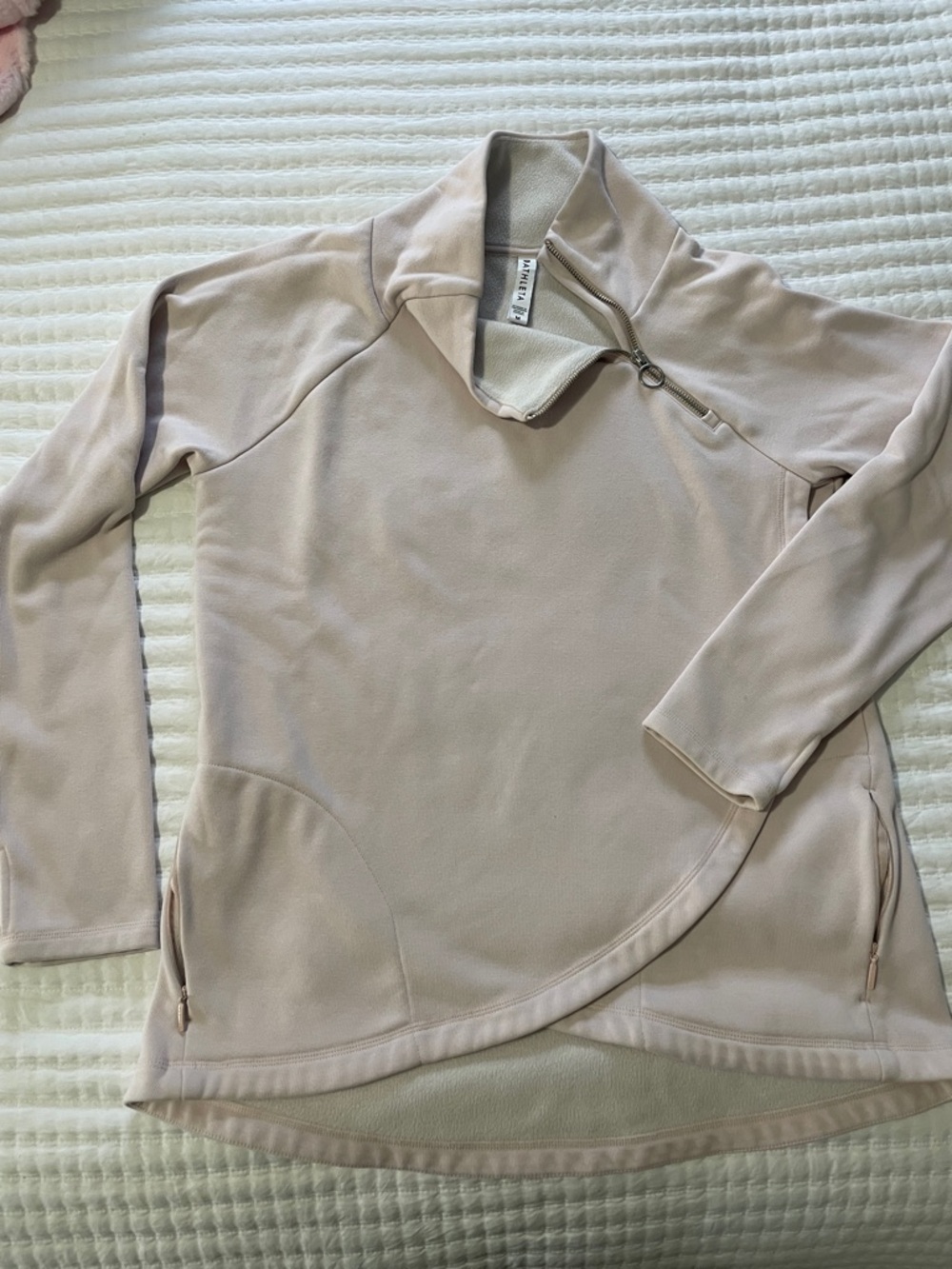 Athleta Cozy Karma Light Blush Pullover